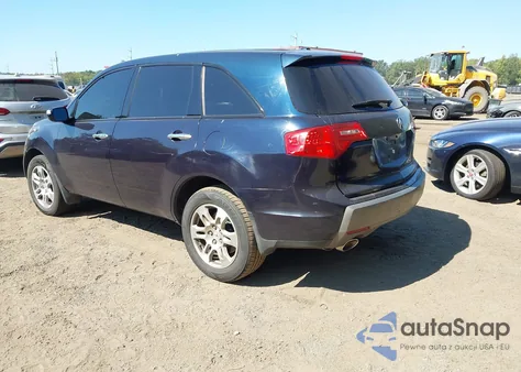 2009 Acura Mdx z USA, uszkodzony, nr VIN 2HNYD28299H508821